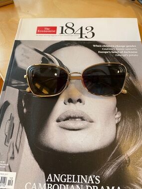 CHANEL Gold Frame Black Lens Women's Sunglasses